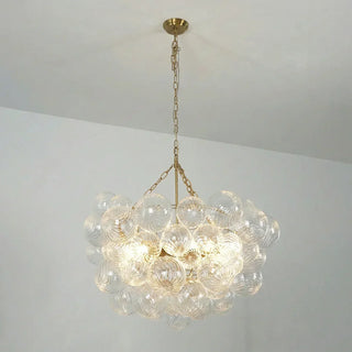 Ribbed-Glass-Ball-Bubbles-Chandelier-Vidirlighting2_11 - Vidirlighting