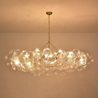Ribbed-Glass-Ball-Bubbles-Chandelier-Vidirlighting1_6 - Vidirlighting
