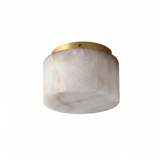 Round Rivage Alabaster Ceiling Lamp - view 7 | Vidirlighting