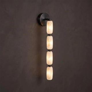 Rivelle Beaded Alabaster Wall Sconce