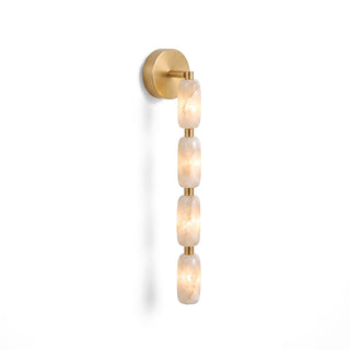 Rivelle Beaded Alabaster Wall Sconce