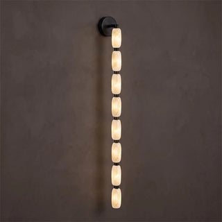 Rivelle Beaded Alabaster Wall Sconce