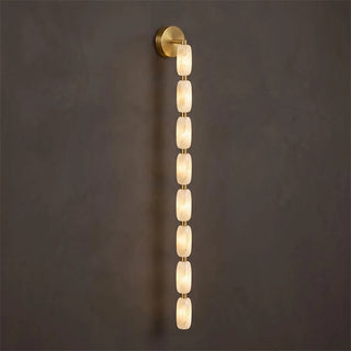 Rivelle Beaded Alabaster Wall Sconce