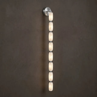 Rivelle Beaded Alabaster Wall Sconce