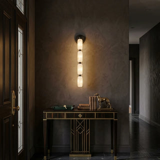 Rivelle Beaded Alabaster Wall Sconce