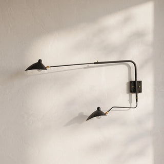 Rotating Serge Mouille Wall Sconce