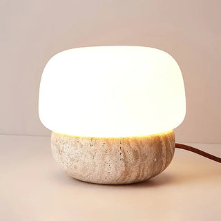 Round-Doudou-Travertine-Table-Lamp-Vidirlighting3_1 - Vidirlighting