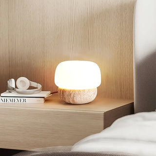 Round-Doudou-Travertine-Table-Lamp-Vidirlighting3_11 - Vidirlighting