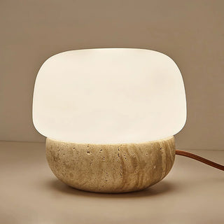 Round-Doudou-Travertine-Table-Lamp-Vidirlighting3_5 - Vidirlighting