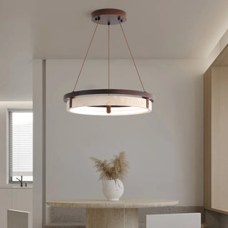 Round-Orbit-Travertine-Chandelier-Vidirlighting3_6 - Vidirlighting
