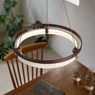 Round-Orbit-Travertine-Chandelier-Vidirlighting3_2 - Vidirlighting