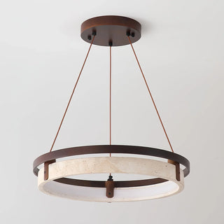 Round-Orbit-Travertine-Chandelier-Vidirlighting3_3 - Vidirlighting
