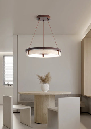 Round-Orbit-Travertine-Chandelier-Vidirlighting3_8 - Vidirlighting