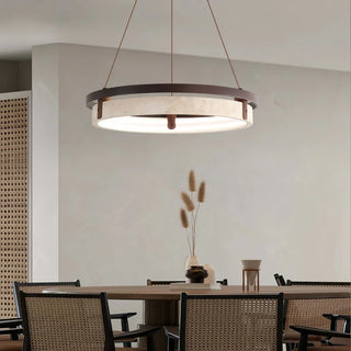 Round-Orbit-Travertine-Chandelier-Vidirlighting3_1 - Vidirlighting