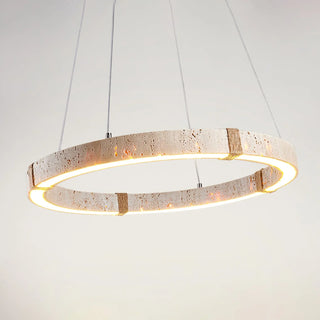 Round-Travertine-Dainolite-Chandelier-Vidirlighting3_3 - Vidirlighting
