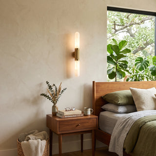 Sartelle Alabaster Wall Sconce