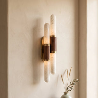 Sartelle Alabaster Wall Sconce