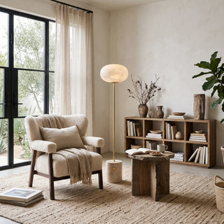 Sasso Alabaster Floor Lamp