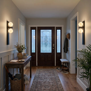 Selene Twin Alabaster Wall Sconce