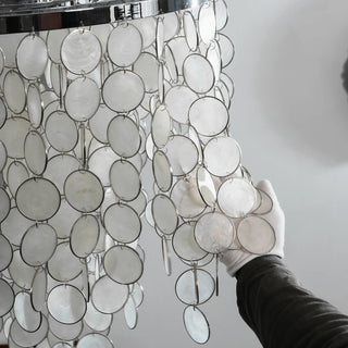 Shell Waterfall Oceana Tiered Chandelier