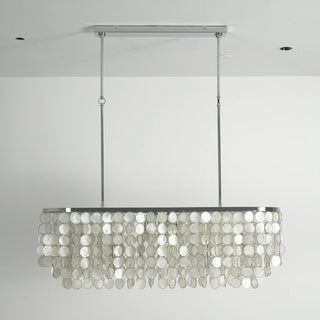 Shell Waterfall Oceana Tiered Chandelier