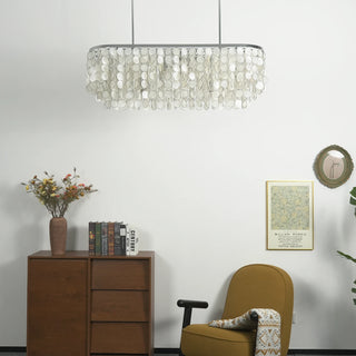 Shell Waterfall Oceana Tiered Chandelier
