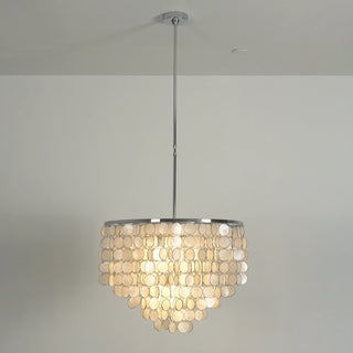 Shell Waterfall Oceana Tiered Chandelier