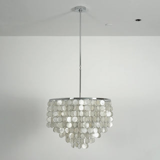 Shell Waterfall Oceana Tiered Chandelier