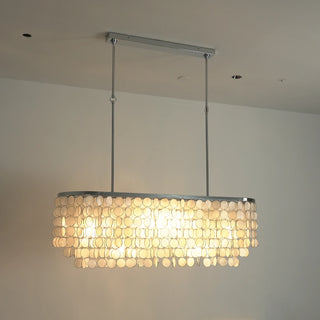 Shell Waterfall Oceana Tiered Chandelier