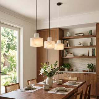 Simple Cyls Alabaster Pendant Lamp | Vidirlighting