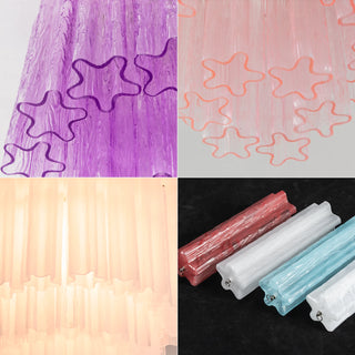 Solaine Tiered Glass Tube Ceiling Light