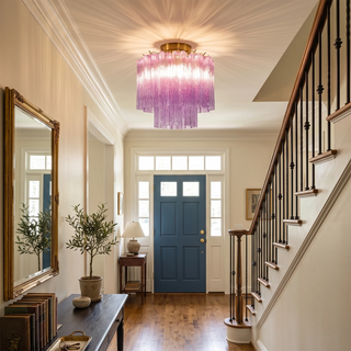 Solaine Tiered Glass Tube Ceiling Light