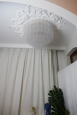 Solaine Tiered Glass Tube Ceiling Light