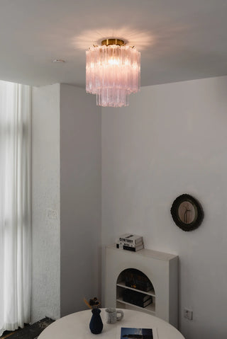 Solaine Tiered Glass Tube Ceiling Light