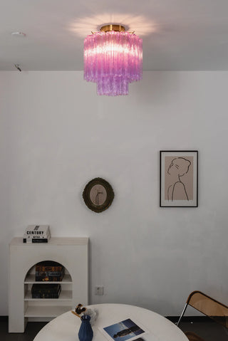 Solaine Tiered Glass Tube Ceiling Light