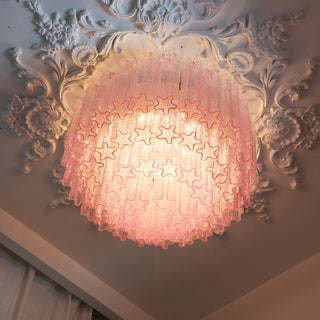 Solaine Tiered Glass Tube Ceiling Light