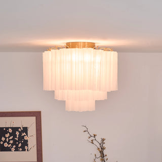 Solaine Tiered Glass Tube Ceiling Light
