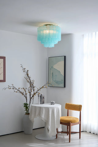 Solaine Tiered Glass Tube Ceiling Light