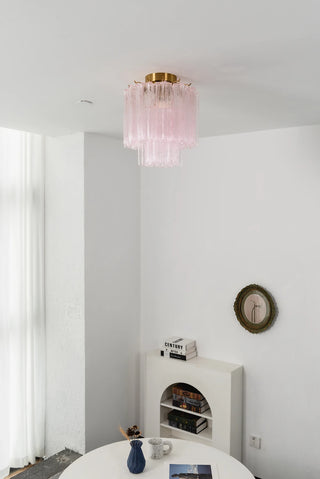 Solaine Tiered Glass Tube Ceiling Light