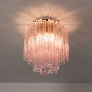 Solaine Tiered Glass Tube Ceiling Light