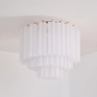 Solaine Tiered Glass Tube Ceiling Light
