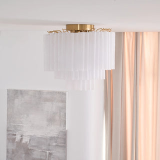 Solaine Tiered Glass Tube Ceiling Light