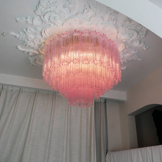 Solaine Tiered Glass Tube Ceiling Light