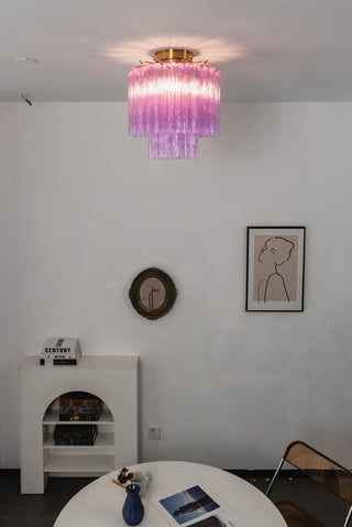 Solaine Tiered Glass Tube Ceiling Light