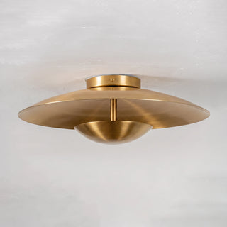 Solen Dish Flush Mount Ceiling Light
