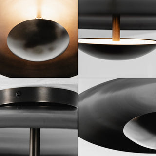 Solen Dish Flush Mount Ceiling Light