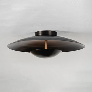 Solen Dish Flush Mount Ceiling Light