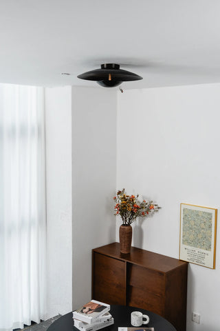 Solen Dish Flush Mount Ceiling Light