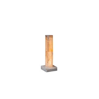 Solenne Alabaster Column Floor Lamp