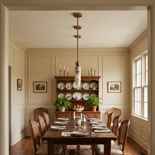 Solenne Alabaster Cylinder Pendant Light